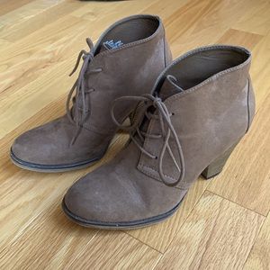MIA Brown suede boots - size 8